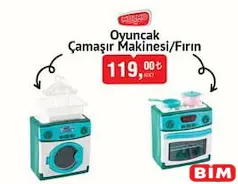 MOLMO OYUNCAK ÇAMAŞIR MAKİNESİ/FIRIN